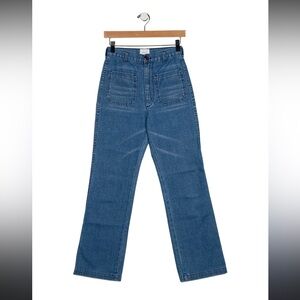 Doen Blue Flare & Wide Leg Jeans